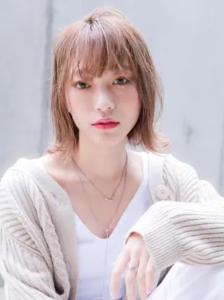 ミディアム お気に入り数2.2万 🏆SHO🏆のヘアスタイル