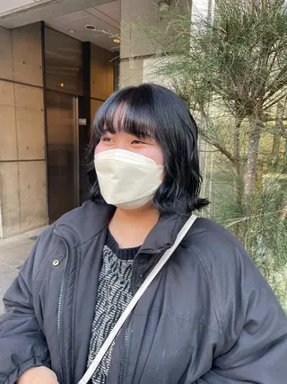 ミディアム カラー 🧁はるひ/ ZEST八王子🟡のヘアスタイル