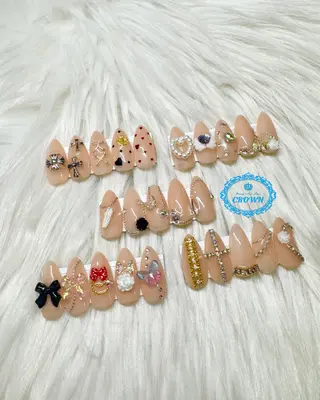 ネイル CROWN プライベートサロンのネイルデザイン