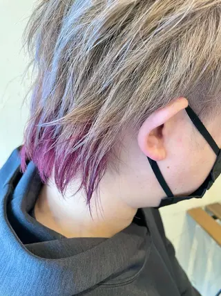 ショート カラー メンズ メンズ特化/パーマ指 名No.1/百瀬太郎のヘアスタイル