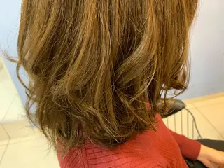 ミディアム 早坂 裕真のヘアスタイル