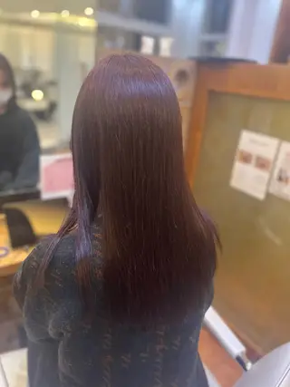 ロング カラー 🤍店長　艶カラー 髪質改善縮毛特化🤍のヘアスタイル