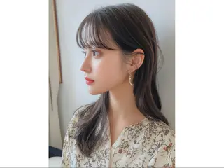 カラー MODE K's 松原 RIMIのヘアスタイル