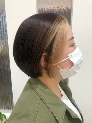 ショート カラー nex the salon所属・高橋 かのんのヘアスタイル