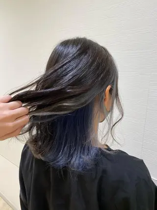 セミロング カラー ナチュラル艶カラー 🤎maoのヘアスタイル