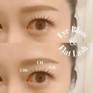 マツエク・マツパ 🌙mai🌙 パリジェンヌ/眉毛のマツエク・マツパデザイン