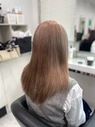 カラー La fith hair　pur茶屋町店所属・momoka/茶屋町 /艶髪カラーのヘアスタイル