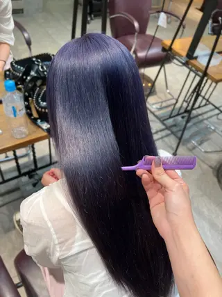 ロング カラー 🎀ハイトーン・艶 カラー HANA🎀のヘアスタイル