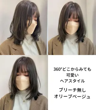 ロング ୨୧柔らかいカラー nozomi ୨୧のヘアスタイル