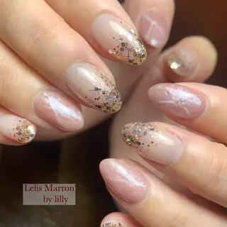 ネイル Lelis Marron所属・岸 侑李のネイルデザイン