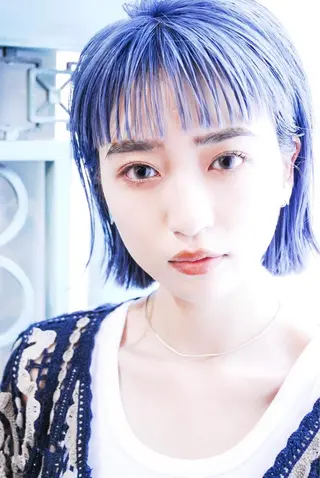 ショート カラー パーマ ヘアアレンジ メンズ 表参道Lise おおいしおりのヘアスタイル