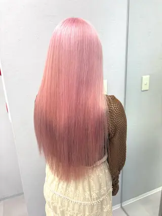 ロング カラー ukyo/透明感 カラー/ハイライトのヘアスタイル