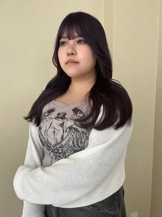 カラー そね こまちのヘアスタイル