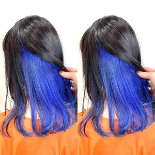 セミロング カラー  渡部 妃月のヘアスタイル