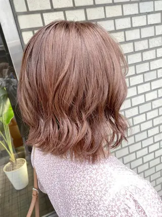 ショート カラー 韓国風デザイン 💐MIZUKI💐のヘアスタイル