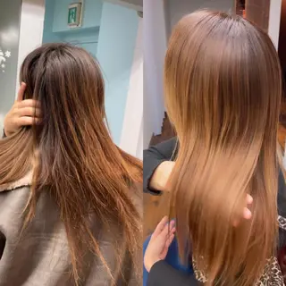 ロング salowin 原宿店所属・髪質改善ULTOWA 縮毛矯正モリムラのその他イメージ