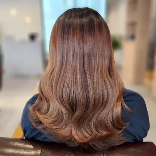 ミディアム O.hair designers所属・シールエクステ🎀 ホシノ🕒ユウカのヘアスタイル