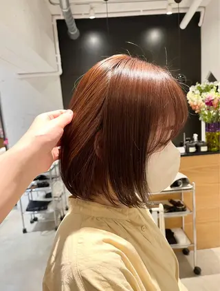 ショート 透明感カラー🫧/ 目黒/ Reinaのヘアスタイル