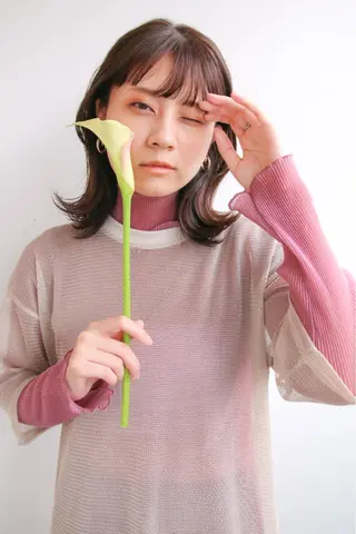 ショート カラー 中屋恵美🎨 Designカラーのヘアスタイル