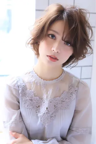 ショート カラー 小顔カット/レイヤー 【WiLL】加藤のヘアスタイル