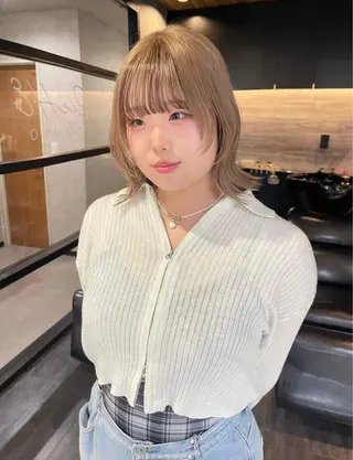 ミディアム カット*カラーモデル 様募集/奈良/富雄のヘアスタイル