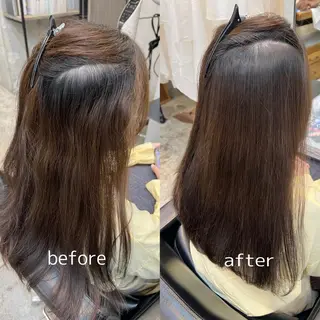 ロング 吉川 陽菜のヘアスタイル