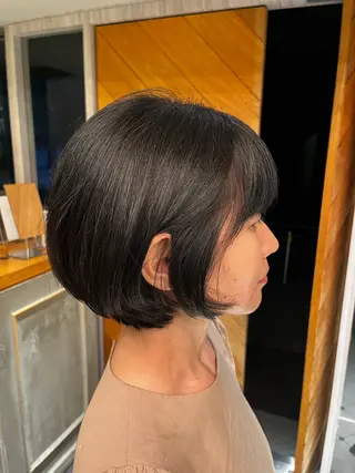 ショート 田内 満里奈のヘアスタイル