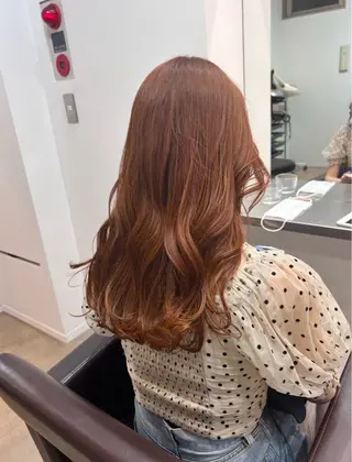 ミディアム デジタルパーマ/ 艶カラー/神野楓のヘアスタイル