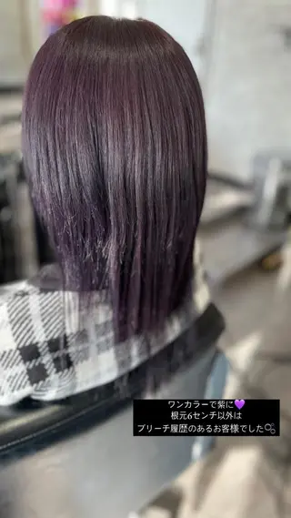 セミロング Lilly所属・【Lilly】成田 紗英のヘアスタイル