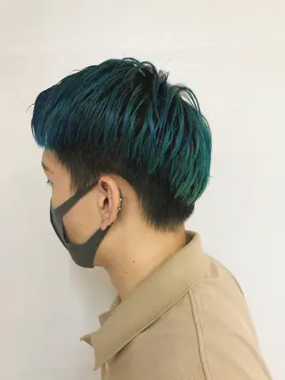 ショート メンズ 山崎 俊介のヘアスタイル