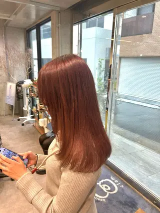 ロング カラー shiho︎🌟/ 髪質改善カラーのヘアスタイル