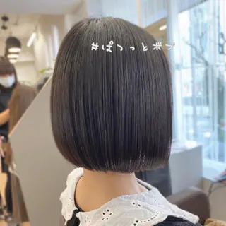 ショート カラー メンズ キッズ ネイル マツエク・マツパ ボブ、縮毛矯正👑 心斎橋/高城涼也のヘアスタイル