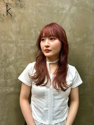 ロング カラー ミナミ🩰デサインカ ラー♡ヘアセットのその他イメージ