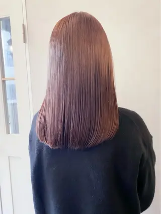 セミロング 💖透明感カラー HAYATO💖のヘアスタイル