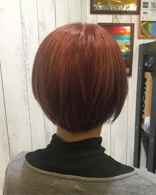 ショート カラー embrace エンブレイスのヘアスタイル