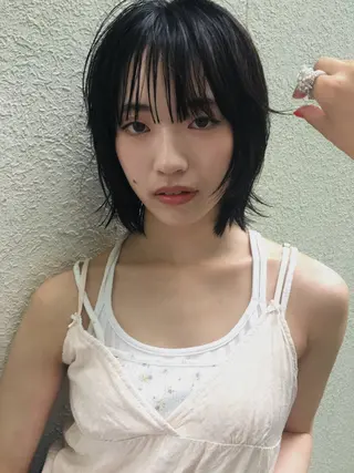 ショート カラー 南部 綾音のヘアスタイル