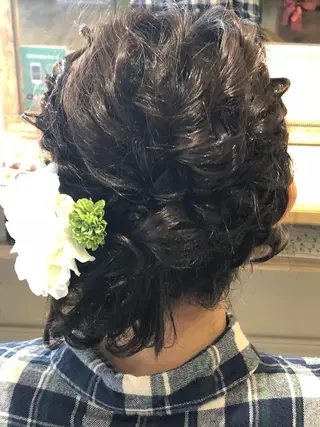 ショート ヘアアレンジ 髙尾 綺女のマツエク・マツパデザイン