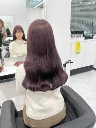 ミディアム カラー お客様満足No.1 🌈Neneのヘアスタイル