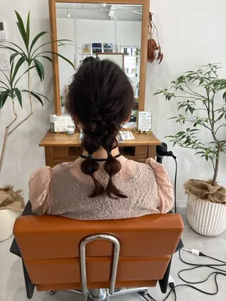 ヘアアレンジ soso所属・丹下 鐘太郎のヘアスタイル