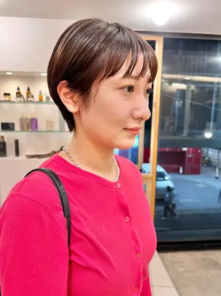 ショート 似合わせカット🫧 /パーマRINAのヘアスタイル