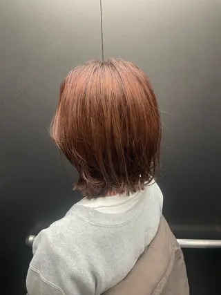 ミディアム カラー ヘアアレンジ 🫧コウノ ミナ🫧のヘアスタイル