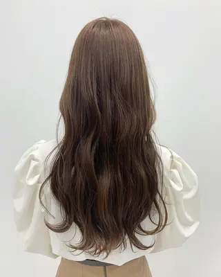 ミディアム カラー ヘアアレンジ ボブ×柔らかいカラー 🩰misaki𓍼のヘアスタイル