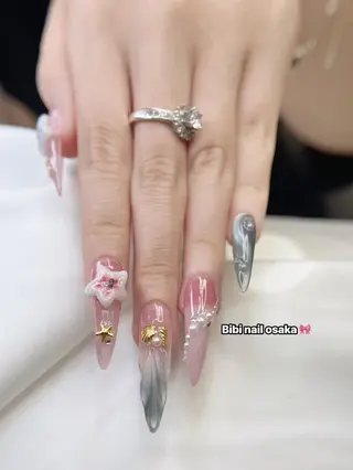 ロング Bibi beauty spa Osaka所属・Chann Channのネイルデザイン