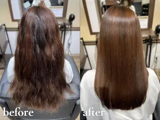 セミロング アイスタイル アルパーク店のヘアスタイル