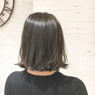 ミディアム ミヤザキ タクトのヘアスタイル
