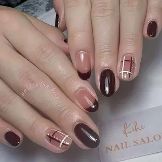 ネイル ゆな 研修中のネイルデザイン