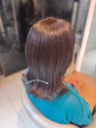 ミディアム カラー 🤍うる艶カラー🤍 たむら みなみ 銀座のヘアスタイル