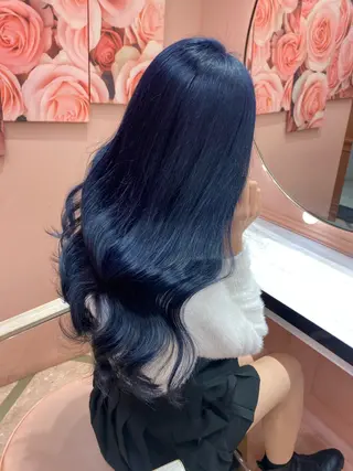 ロング 大阪 梅田/ ハイトーン/エクステのヘアスタイル