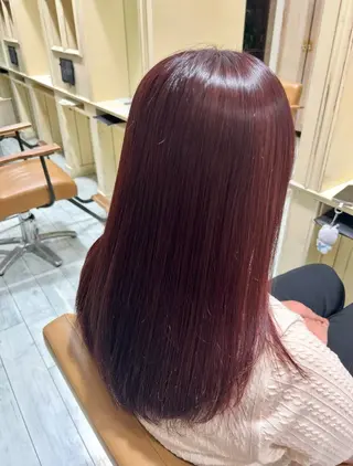 ミディアム カラー 🍁八木風歌 ／暖色カラー🍁のヘアスタイル
