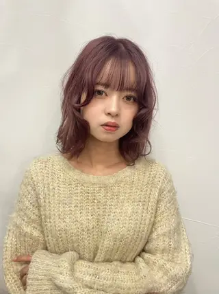 ミディアム NiL所属・藤浪 駿のヘアスタイル